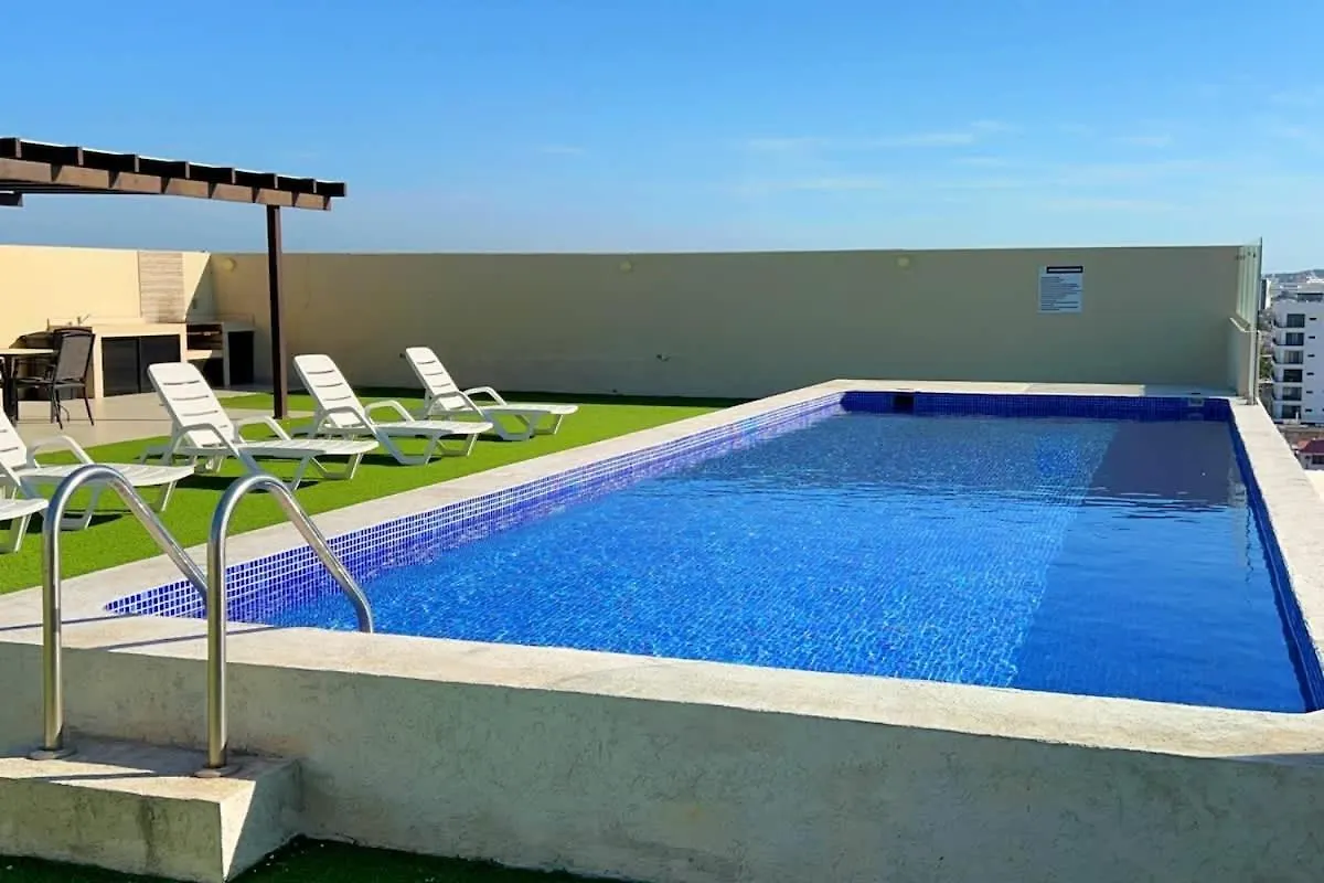 Bello Departamento A Pasos De La Playa - Flamingo 203 Mazatlán Σπίτι διακοπών