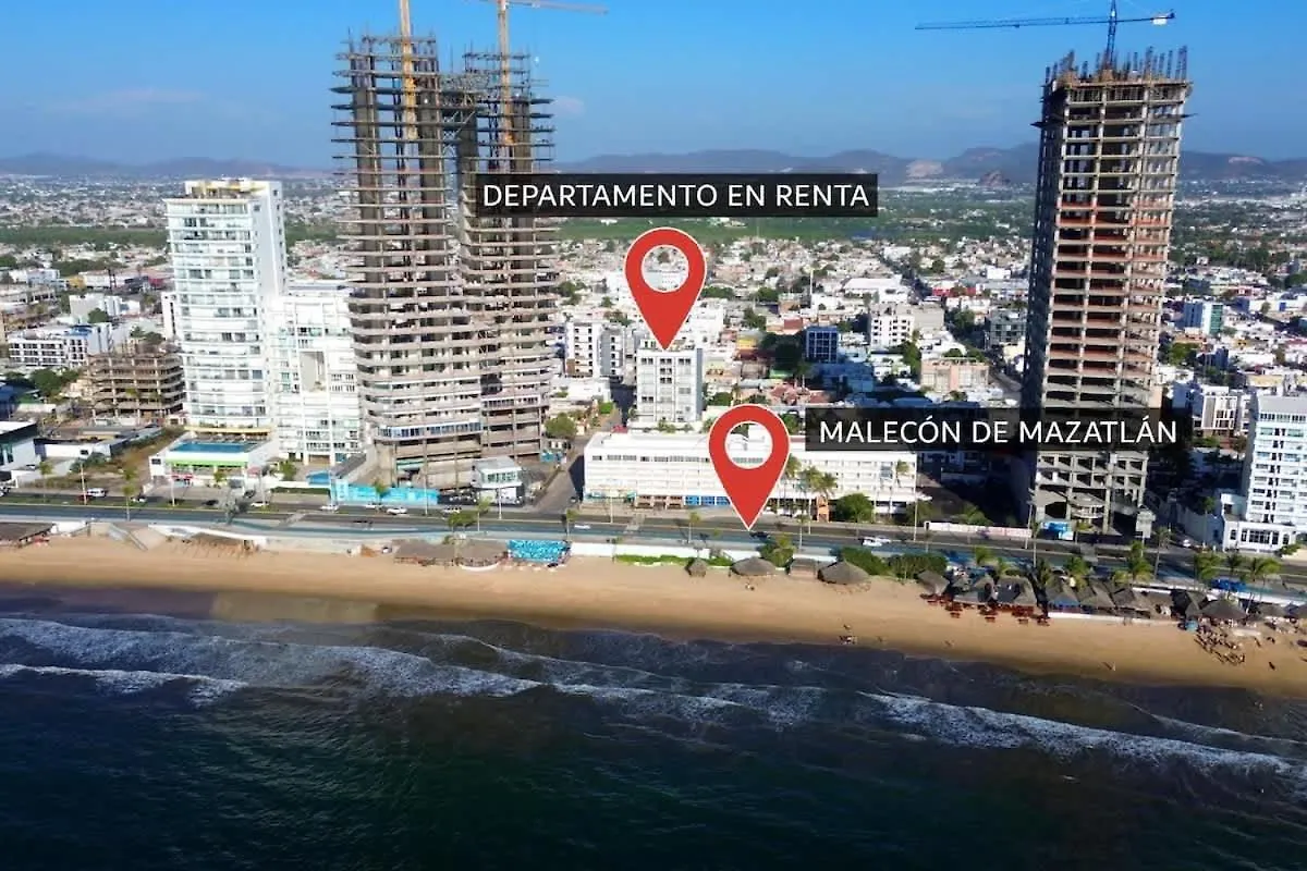 Bello Departamento A Pasos De La Playa - Flamingo 203 Mazatlán 0*,  Μεξικό